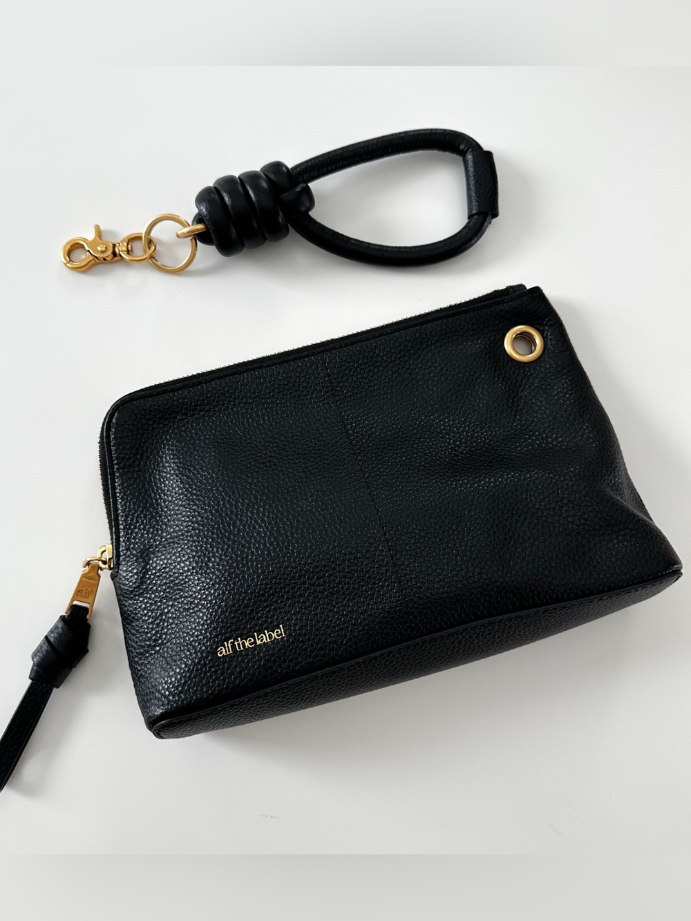Alf the Label Medium Pouch & Knot key ring